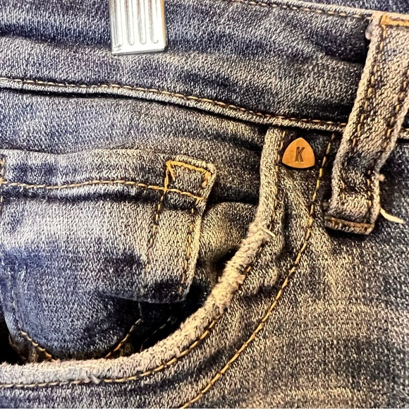 KUT from the Kloth Jeans Size 14 Women’s High Rise Straight Leg Blue Denim - Picture 6 of 11